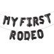 thumbnail image 1 of Globo RUIANSI 41 cm Negro MI PRIMER RODEO, 1 of 3