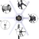 thumbnail image 2 of Lámpara LED Anular Gvm Great Video Maker 600S 90W con Trípode, 2 of 3