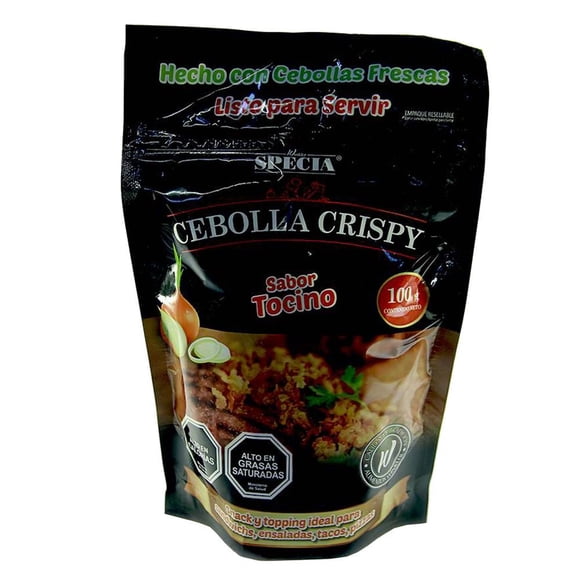 Cebolla Crispy Sabor Tocino, 100 g