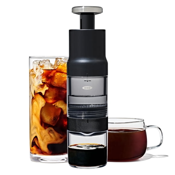 Cafetera OXO Brew Rapid Brewer portátil de acero inoxidable