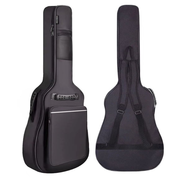 Funda para guitarra acústica GIGKOUKI 3/4, 36 cm, suave e impermeable