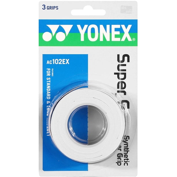 Overgrip Super Grap Ac102ex Paquete De 3 Blanco 120 Cm