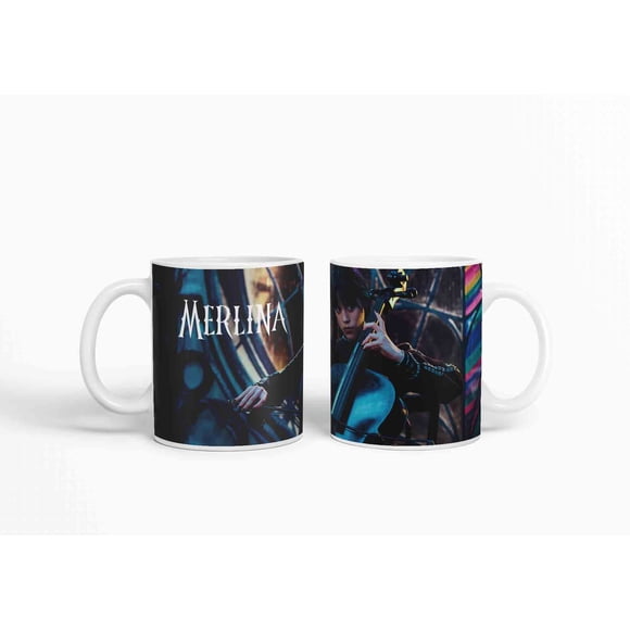 Taza Merlina Addams D4 (320ml)