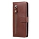 thumbnail image 1 of Funda con Cremallera para iPhone 11 PRO MAX, Carcasa Cartera de Cuero PU con Soporte y Tarjetero, 1 of 5