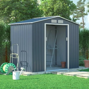 Bodega De Jardín 2,38Mt2 Halten Archer-A Acero 213X127X195