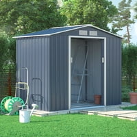 Bodega De Jardín 2,38Mt2 Halten Archer-A Acero 213X127X195