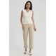thumbnail image 2 of Polera Mujer Texturizada Crema, 2 of 8
