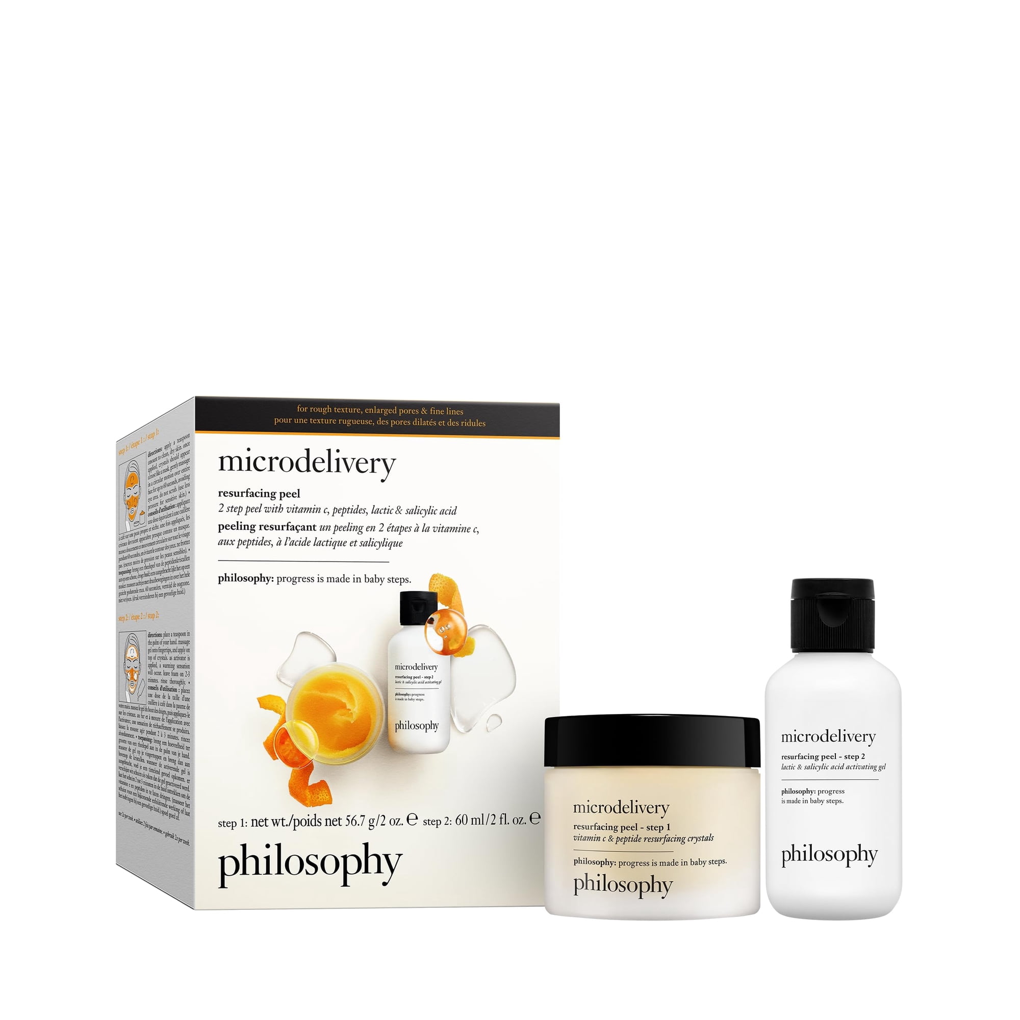 Philosophy - Filosofía De Peel Kit: Microentrega, Rejuvenecimiento Con Vitamina C