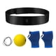 thumbnail image 5 of Diadema Con Pelota De Reflejo De Boxeo, Mejora La Coordinación Ojo-mano, Agilidad Ajustable, Color Amarillo, 5 of 5