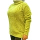 thumbnail image 2 of Sweater Mujer Cuello Alto Chenil Otoño Invierno Colores 611, 2 of 4