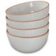 thumbnail image 1 of Juego de 4 tazones de cerámica MORA 28 oz color Earl Grey, 1 of 8