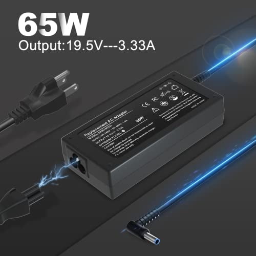 Vanzer - 19.5v 3.33a 65w Adaptador Ca Cargador Para Laptop Hp Elitebook 850-g3