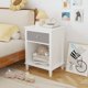 thumbnail image 3 of 26.77''H Mesa de madera con un cajón un estante para niños, adultos, 3 of 6