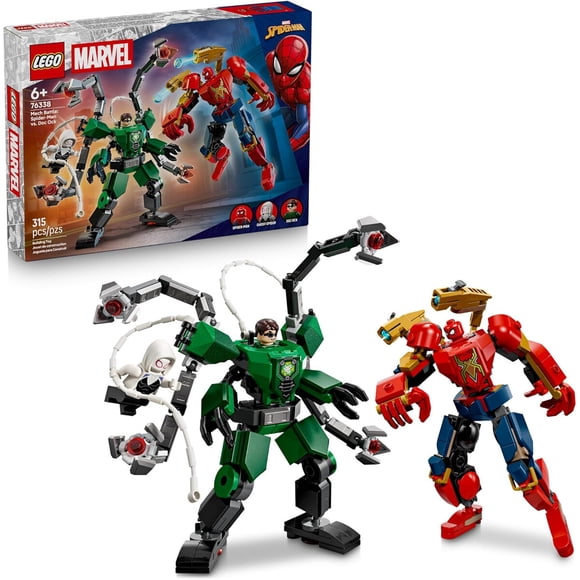 LEGO Marvel 76338 Batalla Mech SpiderMan vs Doc Ock