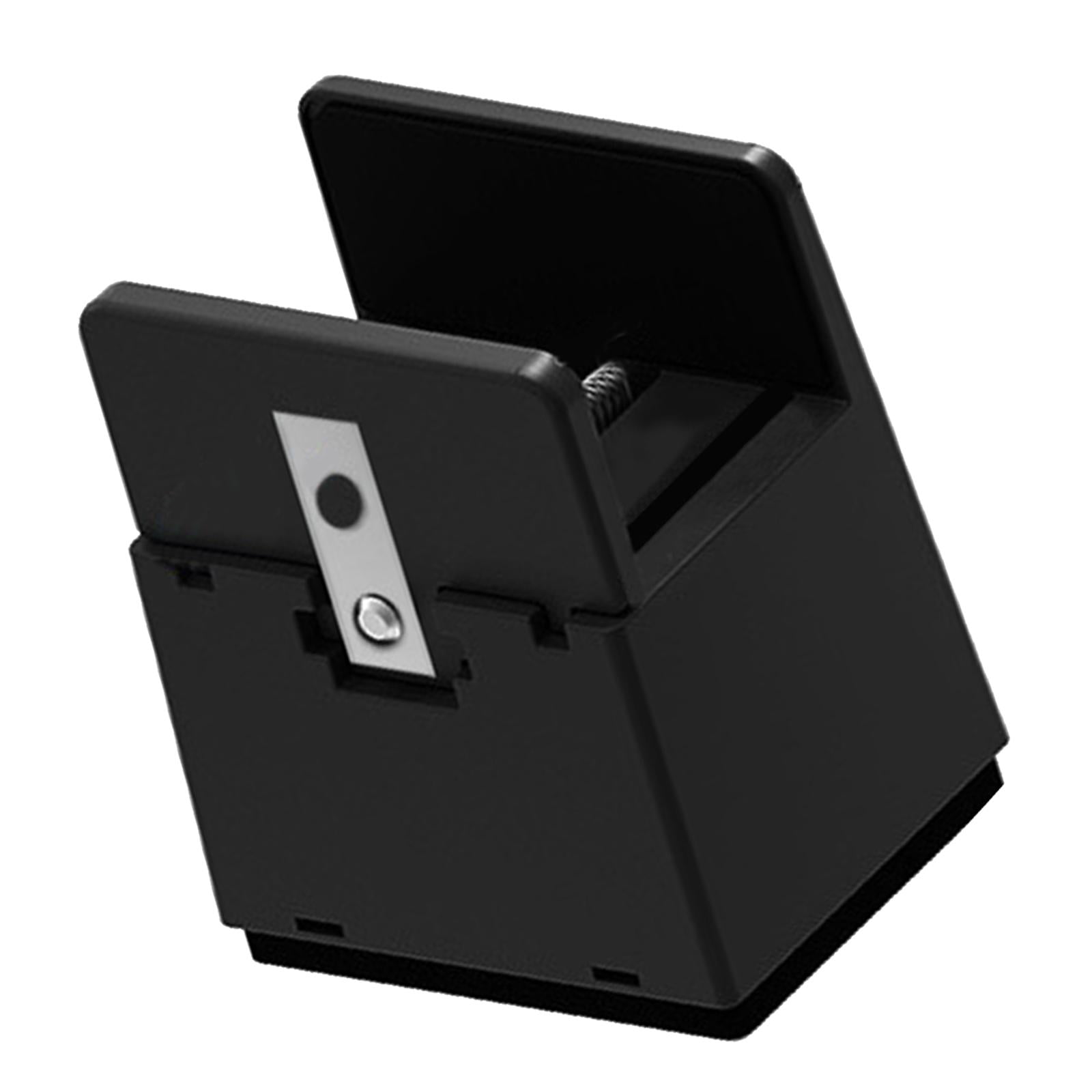 Bothyi - Elevadores De Cama De 2 Uds, Almohadilla De Pie, Alfombrilla De Elevación Para Mesa De Armario De Cama, Color Negro