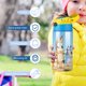 thumbnail image 5 of Bluey Botella de Agua con Tapa Pop Top de Un Toque, Acero Inoxidable, a Prueba de Fugas, para Deportes, Botella Infantil azul 12 oz, 5 of 6