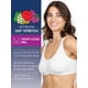 thumbnail image 2 of Sujetador Fruit of the Loom de algodón con cierre frontal para mujer, paquete de 3, 2 of 7