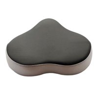 Ioensy - Cojín Para Asiento De Bicicleta Estática, Resistente Al Desgaste, Ancho, Acolchado, Ergonómico, 32,3 Cm X 24 Cm