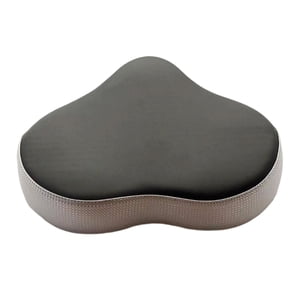 Ioensy - Cojín Para Asiento De Bicicleta Estática, Resistente Al Desgaste, Ancho, Acolchado, Ergonómico, 32,3 Cm X 24 Cm