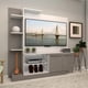 thumbnail image 5 of Rack Home con Panel para TV 55 " Verona Blanco Fume Be desing (164X165X32,5 cms), 5 of 5