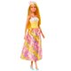 thumbnail image 1 of Muñeca Barbie Royal con pelo de fantasía con mechas y acceso., 1 of 6