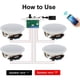 thumbnail image 2 of Parlantes Techo Bluetooth STUDIOFINIX 6.5 600W 2 Vaas Kit, 2 of 3