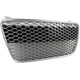 thumbnail image 3 of ECP-AUTOTEILE fit for 07-12 R8 GT 42 Gen1,MK1 Car Kühlergrill Main Upper Grille Insert Gunmetal/Matte Silver Euro Hex Style, 3 of 3
