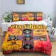 thumbnail image 1 of Guns N Roses GNR Band Retro Bedding Set Boys Girls Size Duvet Cover Pillowcase Bed boys Adult Bed Sheets, 1 of 5
