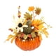 thumbnail image 4 of Adorno De Otoño De Hoja De Arce De Calabaza Artificial Para Decoraciones De Fiesta De Oficina, 4 of 5