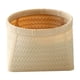 thumbnail image 3 of Canasto Tejida A Mano Para Almacenamiento De Frutas Y Pan, Juguete, Aperitivos, Pasteles, Caja De Clasificación De Desechos, Color Beige, 3 of 3