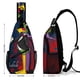 thumbnail image 2 of Conde Pátula Riñonera Bandolera con Estampado Integral para Hombres y Mujeres, Bolso Cruzado Gráfico de Tendencia, Mochila de Hombro Streetwear para Ciclismo y Deportes, Riñonera Versátil Casual, 2 of 6