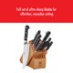 thumbnail image 2 of Juego de cuchillos ZWILLING Pro de 10 piezas con bloque de madera de acacia, 2 of 7