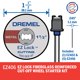 thumbnail image 2 of Kit de inicio de herramientas rotativas Dremel EZ406-02 EZ-Lock con accesorios, 2 of 7