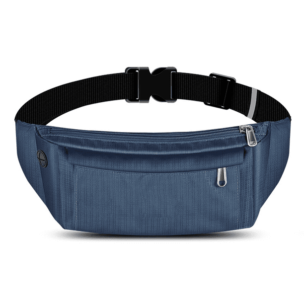 Riñonera para mujer y hombre, bolsa de cintura para deportes, viajes y correr.