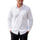 thumbnail image 1 of Camisa de Vestir de Manga Larga para Hombre INSPIRE CHIC con Bolsillo en el Pecho Camisa Casual M Blanca, 1 of 5