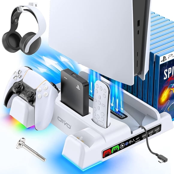 Soporte De Refrigeración Y Carga Para Playstation 5 Ps5 ps5 Slim