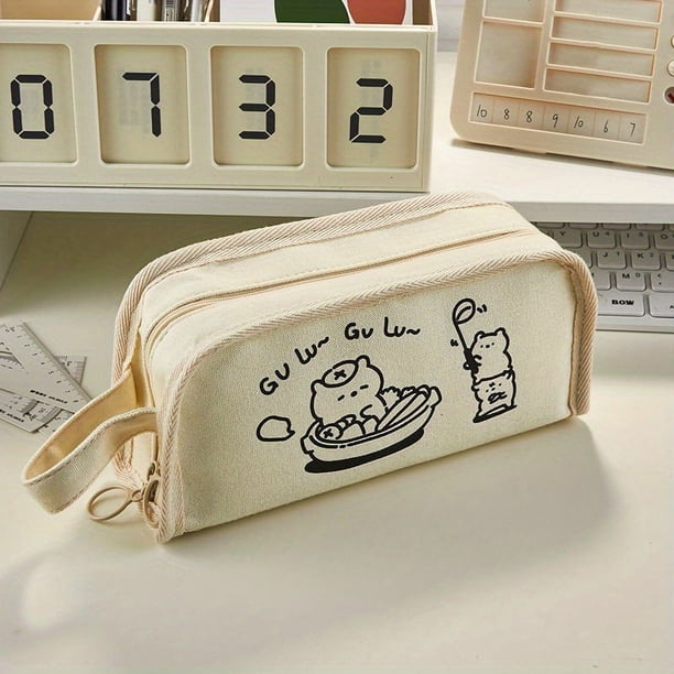 Large Capacity Stationery Bag: Perfect for Office, School, and Home - Suitable for Everyone!