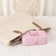 thumbnail image 5 of Caja de joyería rectangular de cuero PU REGALWOVEN para mujeres con patrón de letras, organizador de joyas de una sola capa M, 5 of 7