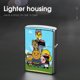 thumbnail image 4 of Kakao Friends-theme Copper Metal Lighter Shell, Premium Replacement Refillable Lighter Case with Durable Metal Construction, Compatible with Zippo and Most Standard Lighter Models, 4 of 6