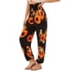 thumbnail image 1 of Pantalones de mujer, pantalones de yoga bohemios de cintura alta con bolsillos lavables a máquina, 1 of 5