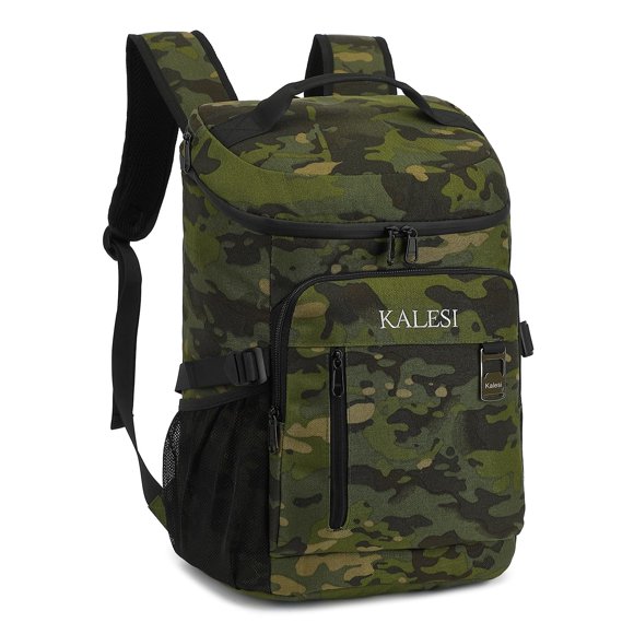 Mochila Isotérmica Kalesi 36 Latas 33 × 20 × 44 cm Verde Camuflaje