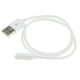 thumbnail image 4 of Cable de carga de cable magnético usb de 2.0 a 4 pines para pulsera reloj inteligente blanco, 4 of 5