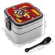 thumbnail image 2 of Hamburglar Fiambrera de Doble Capa, Contenedor de Almuerzo Portátil Apilable, Almacenamiento de Alimentos Hermético a Prueba de Fugas, 1000ml, 2 of 6