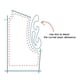 thumbnail image 5 of Juego De 8 Plantillas De Regla Curva Francesa Plantillas Flexibles De Dibujo Geométrico Y D, 5 of 6