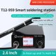 thumbnail image 2 of Estación de Soldadura QUECOO T12-959 LCD 75W 150-450°C, 2 of 9