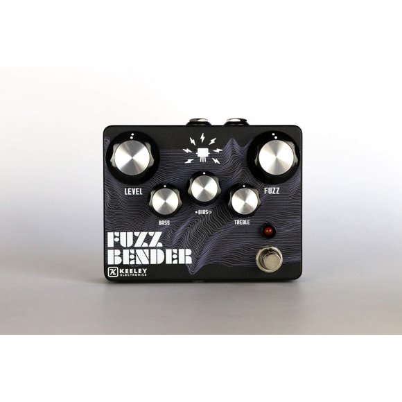 Pedal de efectos para guitarra y bajo Keeley Fuzz Bender 3 negro edición limitada 2020