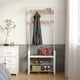 thumbnail image 2 of Mueble Recibidor Perchero Odense Blanco Estilo Industrial, 2 of 2