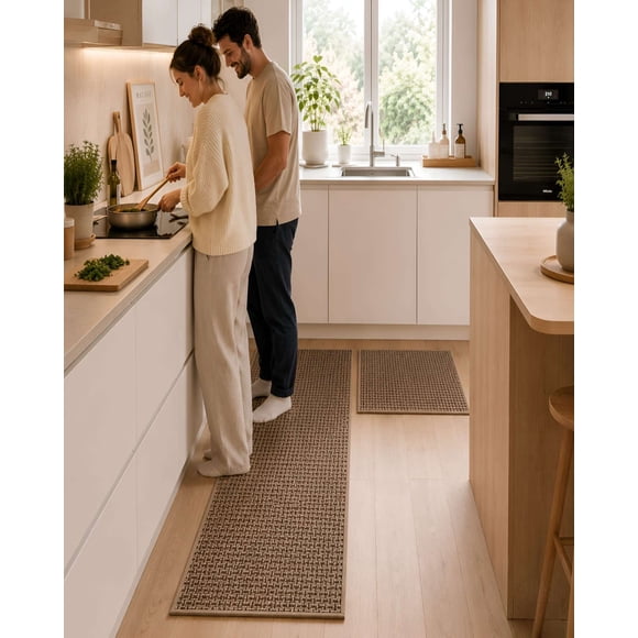 Set de Alfombras para Cocina Antideslizantes y Absorbentes