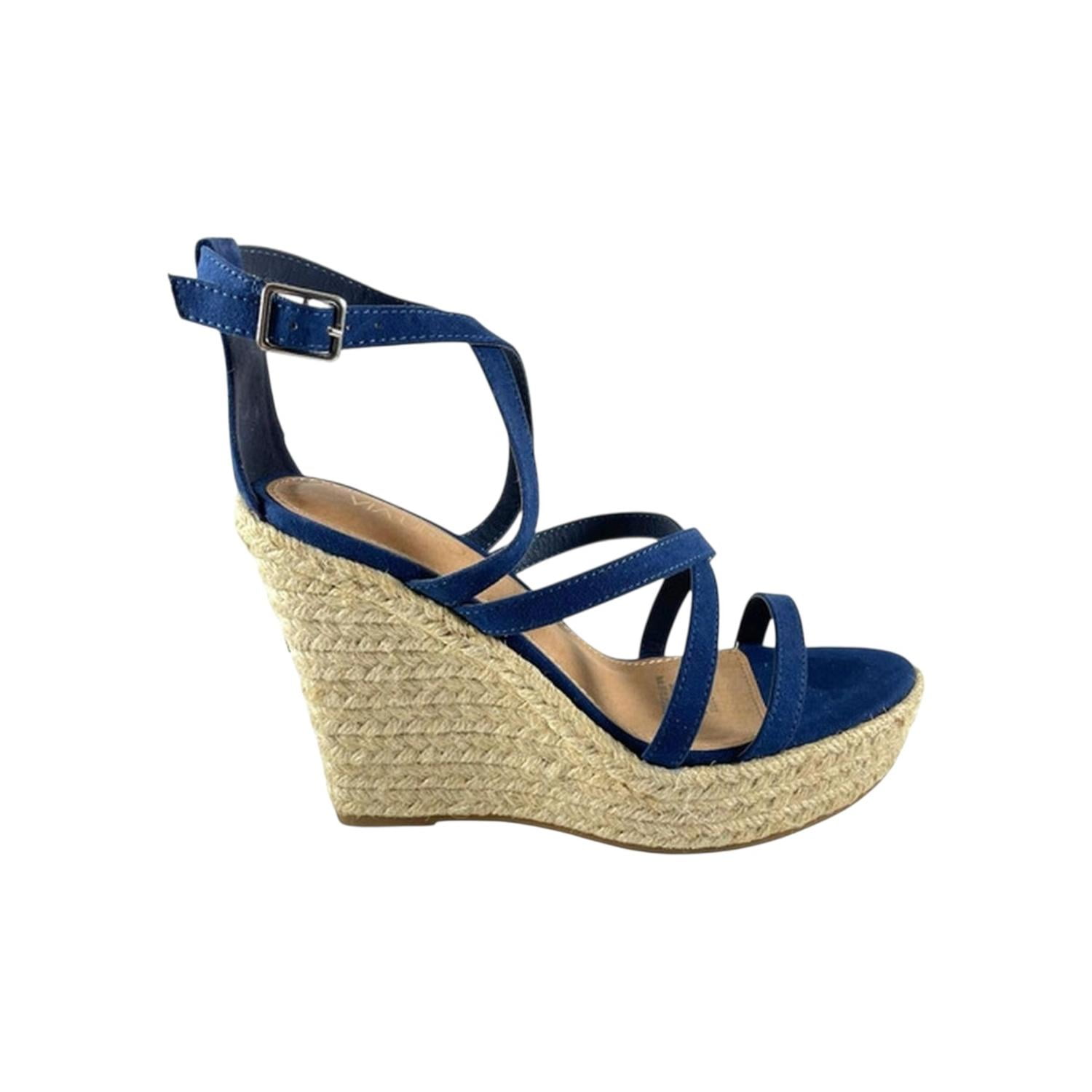 Sandalia Via Uno Mujer 21987603 Azul Marino 39