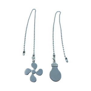 Ioensy - Adornos De Cadena De Tracción Para Ventilador De Techo Cadena De Extensión De Ventilador Para Lámpara Ventilador De Techo Estilo D